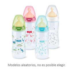 Biberon Pc Latex First Choice Nuk Leche T-1M