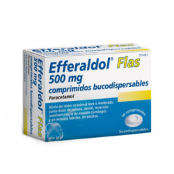 Efferaldol flas 500 mg 16 comprimidos bucodispersables