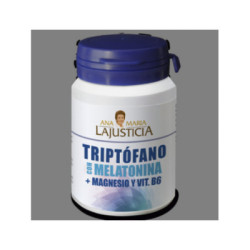 Triptófano + Melatonina + Magnesio + B6 60 Comp