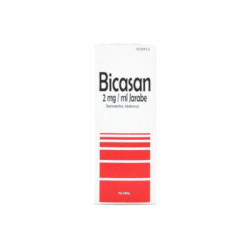 Bicasan 2 mg/ml jarabe 1 frasco 250 ml