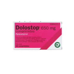 Dolostop 650 mg 20 comprimidos