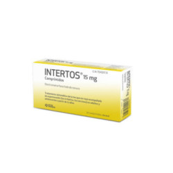Intertos 15 mg 20 comprimidos