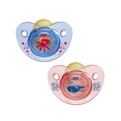 Chupete Latex Nukete Trendline Sin Anilla Talla 1 2 Uds.