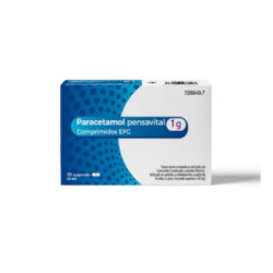 Paracetamol pensavital efg 1 g 10 comprimidos